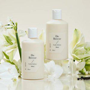 [1+1] 먼스앤데이즈 퍼퓸케어 바디로션 디 브리즈 클린솝향 300ml 2개