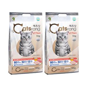 캐츠랑 전연령 비타플러스, 5kg, 2개