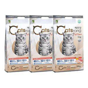 캐츠랑 전연령 비타플러스, 5kg, 3개