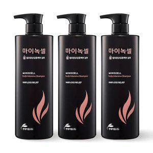 현대약품 마이녹셀 스칼프 인텐시브 탈모샴푸 대용량 960ml 3개