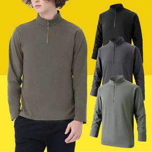 남자 겨울 피치 기모 집업 작업복 티셔츠 등산복 운동복 러닝 남녀공용