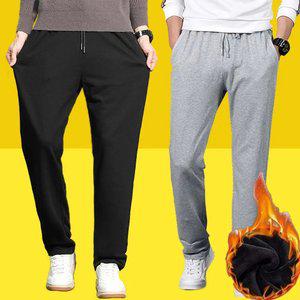 남자 겨울 기모 츄리닝 작업복 바지 밴딩 트레이닝 조거 팬츠 GN1228