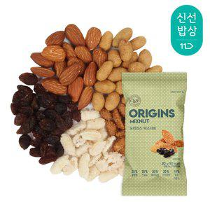 [산과들에] 하루견과 오리진스믹스너트 100봉 낱봉 / 실속 견과 견과류 간식