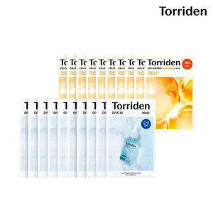 [SET] 토리든 다이브인 히알루론산 마스크 27ml 10매 + 셀메이징 비타C 마스크팩 26ml