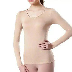 고아라 여성 여자 내의 내복 레이온 상의 하의 별도