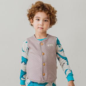 [키키스토리] 모노조끼(코코아) 보온 반조끼