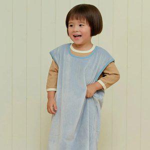 [키키스토리] 꿀잠 롱 그레이블루 수면조끼