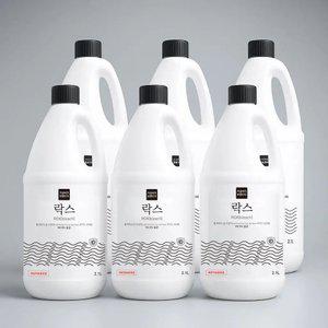 가성비가브랜드다 냄새줄인 락스 2.1L x 6개