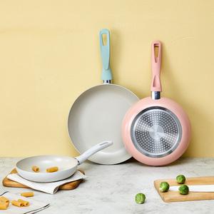 [모던하우스] ON 슈가쿡 세라믹코팅 인덕션겸용 프라이팬 3P 세트 20 24 28CM