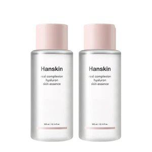 [한스킨] 리얼 컴플렉션 히알루론 스킨에센스 대용량 300ml 2개
