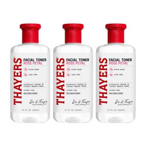 3개 세이어스 위치하젤 페이셜 토너 로즈페탈 355 ml 알코올 프리