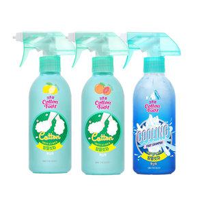 온더바디 발을씻자 코튼풋샴푸 레몬, 385ml, 1개 + 자몽, 1개 + 쿨링, 1개