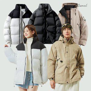 방한 패딩 자켓 남녀공용 겨울 스포츠 아웃도어 패딩 점퍼 4color 빅사이즈 L~XL