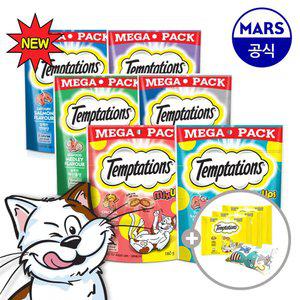 템테이션 메가팩 4팩 골라담기+캣닢쿠션+템테이션12gx3개