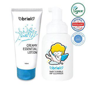 ㅇ크리미 에센셜 로션 160ml+베이비 버블 엉덩이 클렌저 300ml