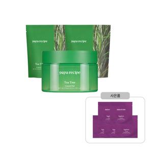 파파레서피 티트리 컨트롤 패드 (70매)+리필 (35매) 2개 +(증정)가지 패드 2매입x5개