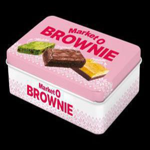 오리온 마켓오 브라우니 틴케이스 12입, 1개