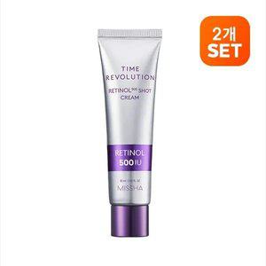 [2개][미샤] 타임레볼루션 레티놀 500샷 크림 60ml