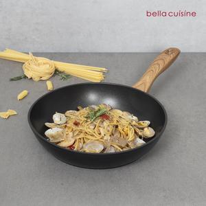 벨라쿠진 우드패턴 24cm IH 후라이팬 /인덕션 가능
