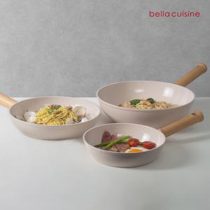 [20%+6%][12/14]멀티가위 증정] 벨라쿠진 플럼벨 세라믹 프라이팬 20팬+24팬+28웍 /인