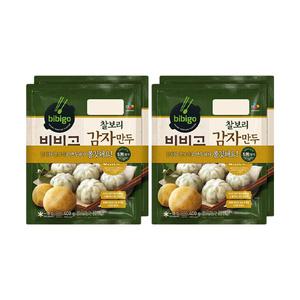 CJ 비비고 찰보리감자만두 400g, 2입, 2개