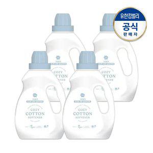 그린핑거 포근한코튼 섬유유연제1.4LX4