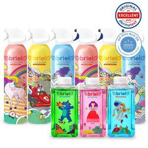 브리엘 버블클렌저 200ml 6종+바스슬라임 480ml 1종