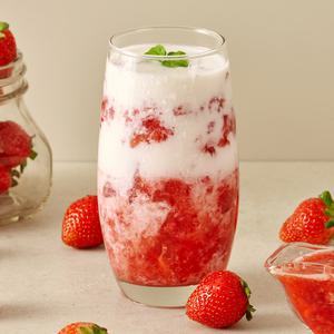 홍주부 과육듬뿍 수제 딸기청 500g