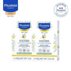 무스텔라 젠틀 솝 위드 콜드 크림 100g 2개