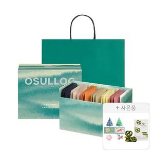 오설록 티 에디션 아일랜드 6종 선물세트 + 증정(쇼핑백,1개+말차프레첼,1개+ 홀리데이