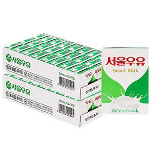 서울우유 멸균우유 200ml x 24개/ 48개 외 우유 모음전
