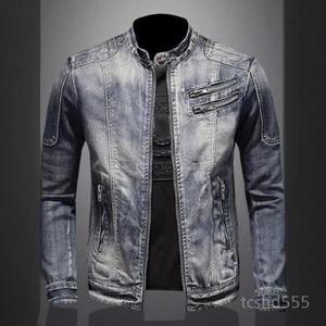 오토바이 자켓 라이딩 바이크 바람막이 데님 재킷 남성가을 빈티지 카우보이 작업
