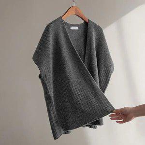 (안나앤모드) laety 파인울 숄 베스트[베스트DDY27]