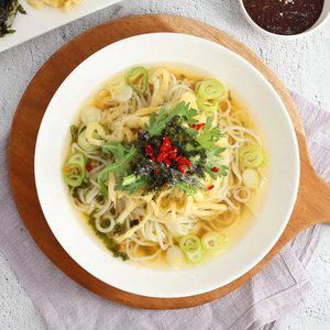 [개별포장] 옥천식 뜨끈한 물쫄면 6인분세트 (쫄면 200g 6봉 + 멸치맛스프 6봉)