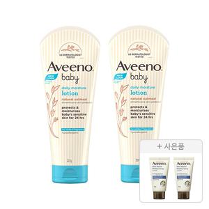 아비노베이비 데일리 모이스쳐 로션, 227g, 2개+ 증정(아비노베이비 데일리 로션 30g,