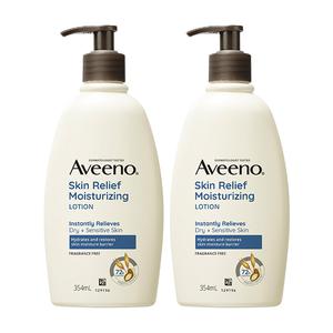 아비노 스킨릴리프 바디로션 354ml, 2개+증정(아비노베이비 데일리 로션 30g 2개)