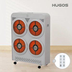 [휴고스] 초고속 발열 4구 하이라이트 대형난로 히터 +리모컨조절 (저소음)