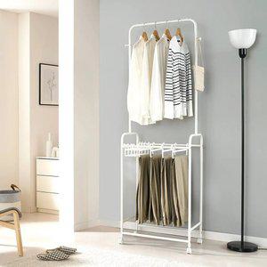 이동식 수납 바지걸이 멀티 2단 행거 600