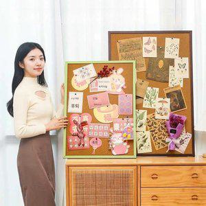 코르크게시판 벽걸이 시트지 코르크 바닥재 환경판