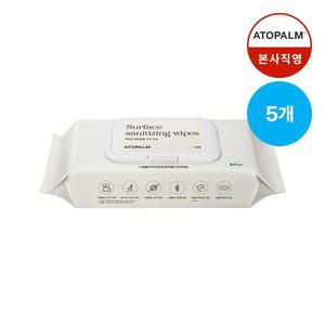 [총250매]아토팜 유아용품 세정 티슈50매* 5개