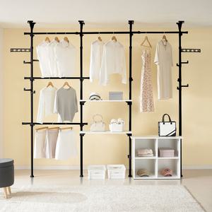 이지온 우먼스 EWBC-408MOG 드레스룸 시스템 선반 행거