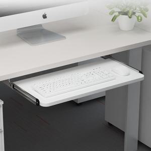 책상 키보드 슬라이드 브래킷 테이블 아래 슬라이딩 데스크 풀아웃 확장 트레이 장착