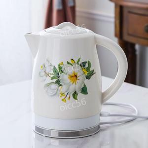 도자기 전기 주전자 자동 전원 세라믹 차 커피 포트