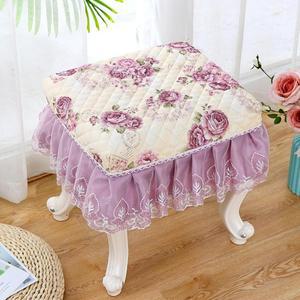 화장대 화장대의자 시트 네일아트의자 매트가정용 직사각형 수틀의자 커버 신발장 피