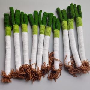 대파 인형 파 매운파 인형 봉제인형 손뜨개 완성 인형 아이인형