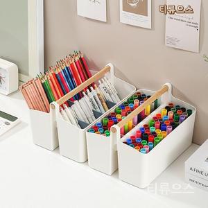 볼펜꽂이 미술 연필통 대형 꽂이 티류으스