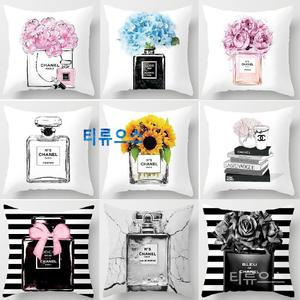 북유럽 쿠션 커버 명품 카페 거실 인스타 가정 인테리어 소파 감성 자수 솜 선택 티류