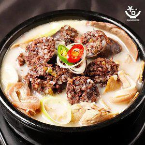 [내일도착]참도깨비 백암 고기순대국640g ,4팩