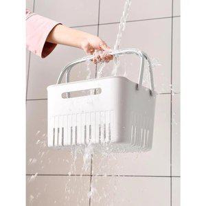 수영 손잡이 짜임 샤워 세면도구 인테리어 세탁실 북유럽 통기성 목욕 바구니 대용량