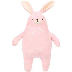 미니소 토끼 국민 애착인형 곰돌이 모찌 그레이 핑크